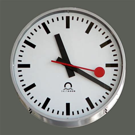 swiss railway clock for sale